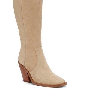 Vince Camuto Afelia Tortilla Knee High Boots sz 7